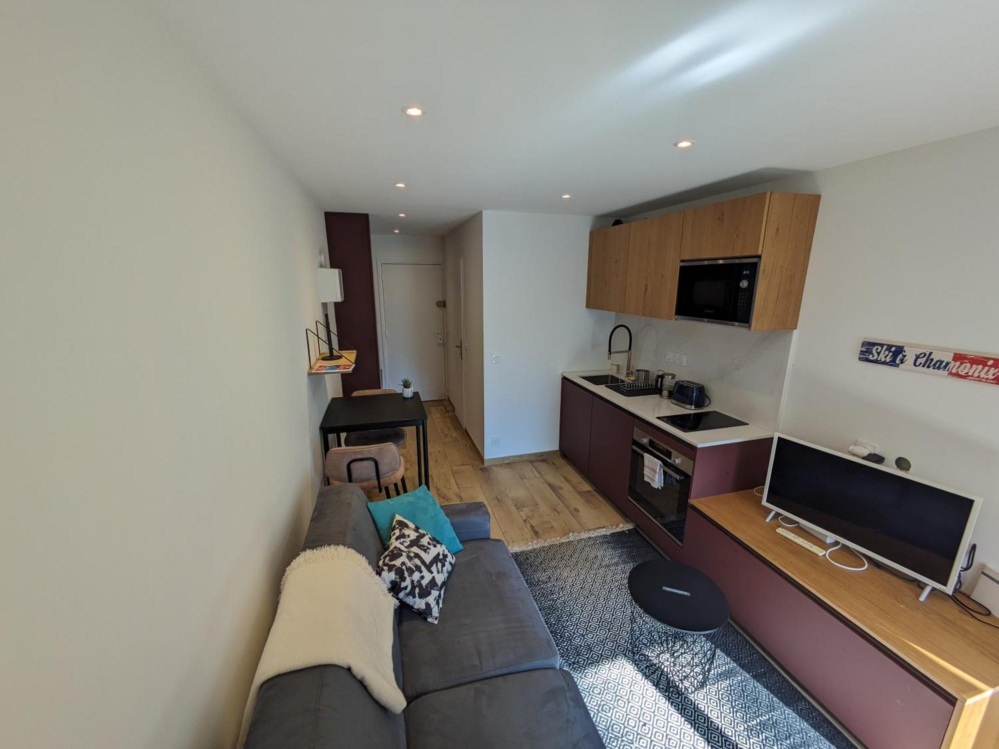 Le Sasha Apartment Chamonix Bagian luar foto